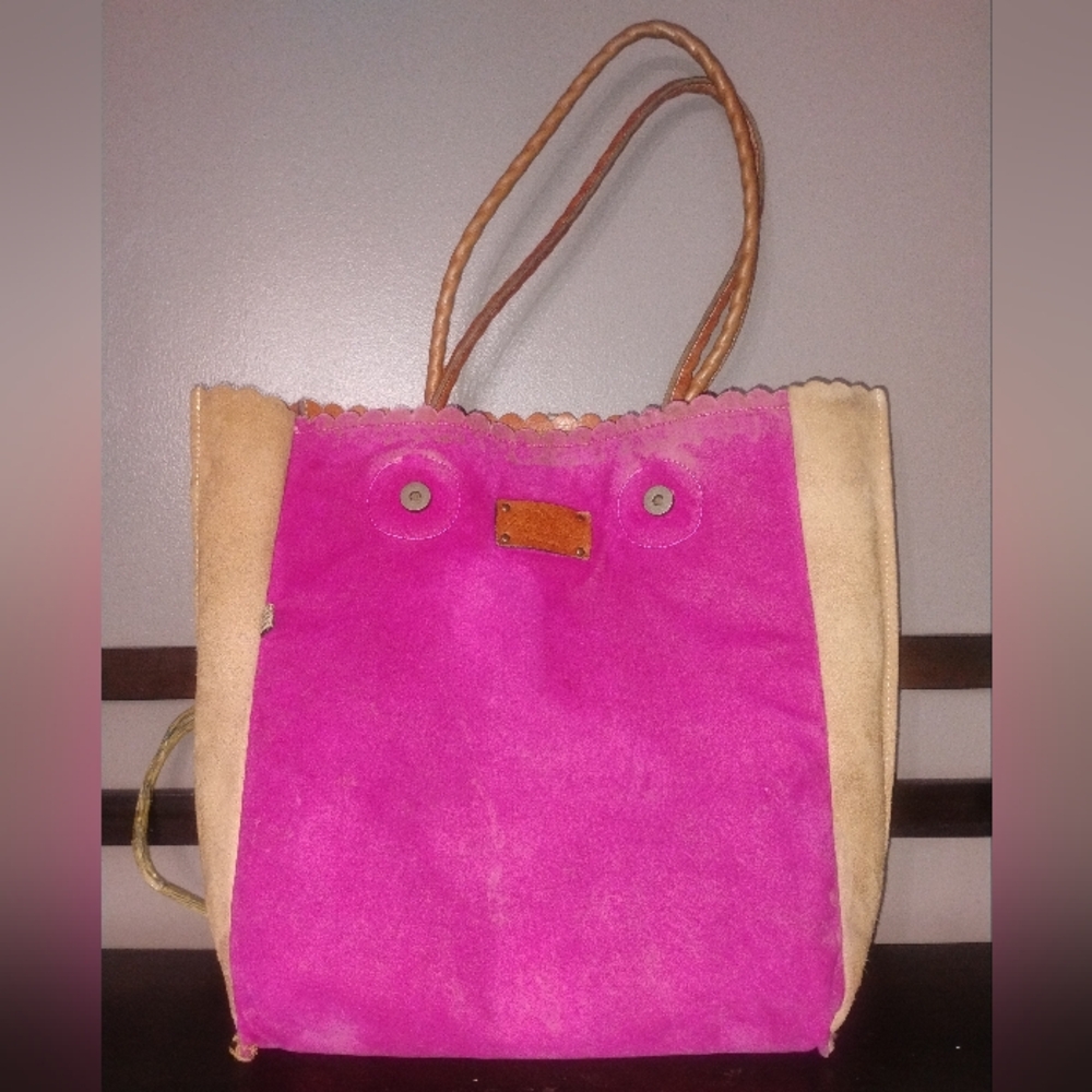 Patricia Nash Cut Out Tooling Cavo Collection Tote in Cinnamon Leather - Picture 11 of 16